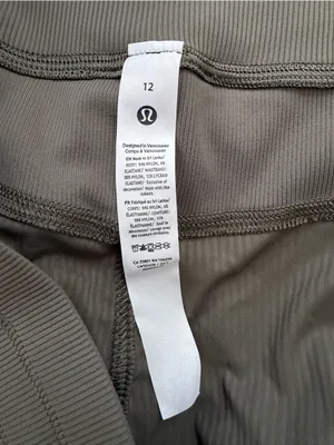 Lululemon NEW Dance Studio Pants Size 12 Army Green thumbnail 5