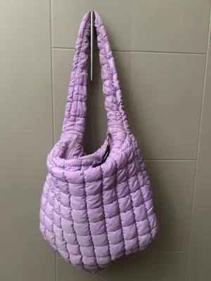 Free People Movement Lilac Quilted Carryall thumbnail 2
