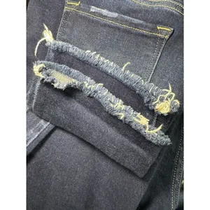 KanCan Womens Mid Rise Stretch Distressed Hem Skinny Denim Jeans Blue Size 15/31 thumbnail 6