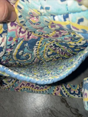 Vera Bradley Hipster Crossbody Bag in Capri Blue thumbnail 6