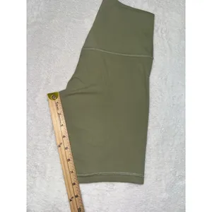 Lululemon Women's Green High-Rise Align Shorts Yoga Workout Exercise Sz 6 thumbnail 7