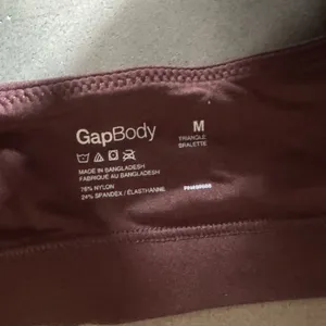 NWT Gap Body Women's Super Stretch Triangle Pullover Bralette Bra Brown Medium‎ thumbnail 6