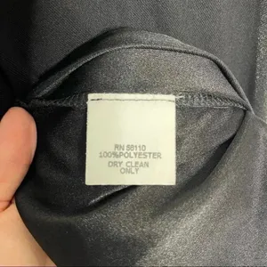 David Meister Black Handkerchief Hem Cocktail Dress Size 6 Sleeveless thumbnail 4