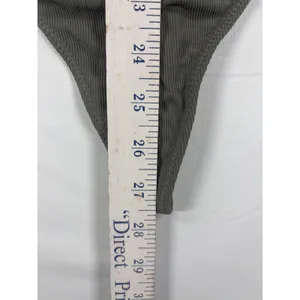 Urban Outfitters Out from Under Cowl‎ Neck Ribbed Bodice Olive Green Small NWT thumbnail 7