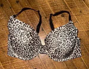 Victoria’s Secret cheetah perfect coverage 34D bra thumbnail 1