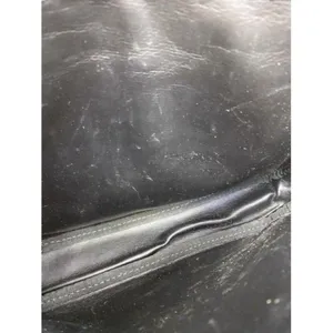 gucci vintage black fabric clutch thumbnail 7