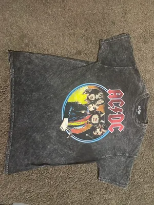 AC/DC Washed Tee Size Large thumbnail 4