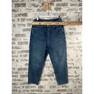 American Eagle | women Curvy mom jeans x-short denim jeans thumbnail 5