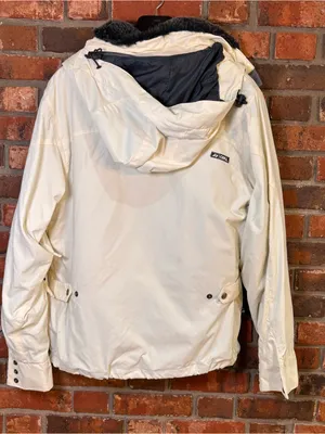 Ride snowboards womens cell 5 technical utility hooded jacket off white M thumbnail 7