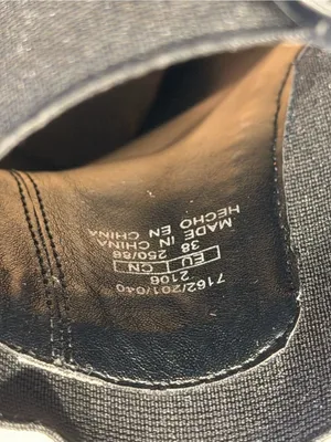 ZARA Black Chelsea Boots Size 7.5 thumbnail 7