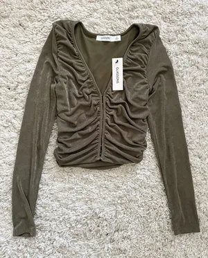 Green Glassons Long Sleeve Top thumbnail 1