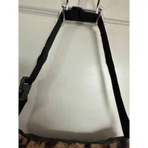 Cheetah Fanny Pack Crossbody Bag Black thumbnail 8