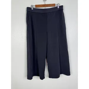 Lululemon Softstreme High-Rise Culotte Black Wide Leg Crop Pants Size 12 thumbnail 4