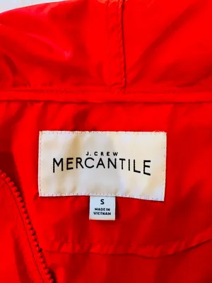 J.Crew Red Raincoat thumbnail 3