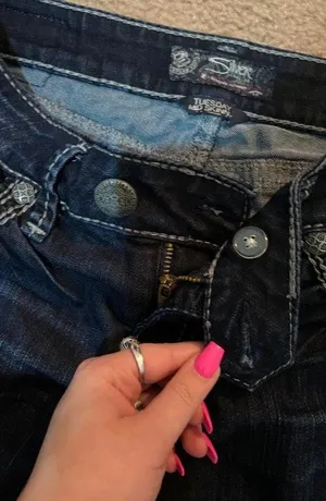 Silver Jeans Co Silver Jeans Tuesday Mid Rise Skinny Jeans thumbnail 6