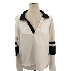 Splits59 Tiger French Terry Rugby Sweatshirt Vintage White Black XL thumbnail 4
