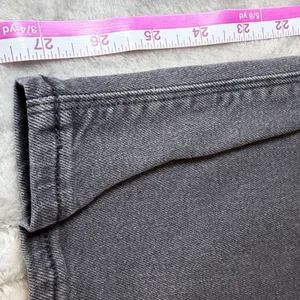 American Eagle Womens Size 8 Mom Jean Black Denim High Rise Stretch Casual thumbnail 10