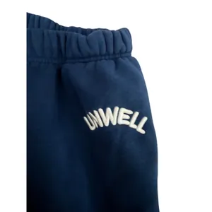 Unwell Alex Cooper Call Her Daddy Navy Blue Wide Leg Sweatpants Size Large‎ thumbnail 3