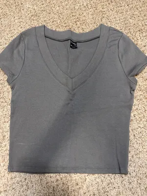 ESTPAC PacSun Charcoal Crop Top thumbnail 1