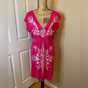 Venus Dress/Cover up. great for over bathing suit or cute summer dress. Size M thumbnail 4
