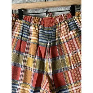 The Territory Ahead Plaid Cotton Pull On Pants Medium Academia Preppy Grunge thumbnail 4