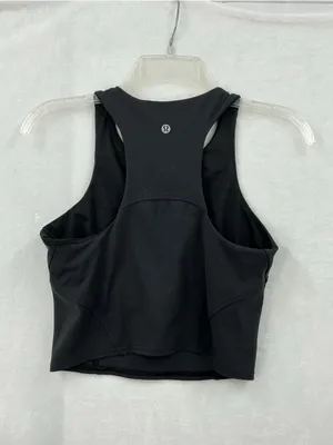 lululemon athletica Black Racerback Crop Top 1066 thumbnail 5