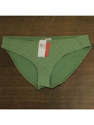 NWT Andie Womens Low Waist Classic Bikini Swim Bottom AB530 Eucalyptus Green XL thumbnail 4