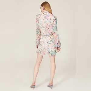 Rococo‎ Sand Lelia Floral Wrap Mini Dress in Size XL thumbnail 4