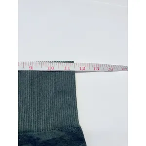 Ryka Camouflage Seamless Leggings Women Small‎ Green High Rise Ribbed Activewear thumbnail 5