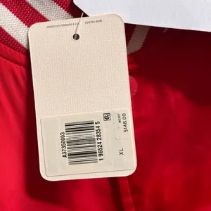 Levi’s Gold Tab Redwood Tech Baseball Jacket Women’s XL Oversized Red‎ Bomber thumbnail 6