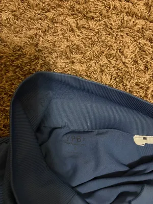 YPB Athletic Leggings Medium Powder Blue Abercrombie & Fitch Activewear Casual thumbnail 3