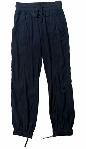 Marrakech Black Drawstring Jogger Pants thumbnail 1