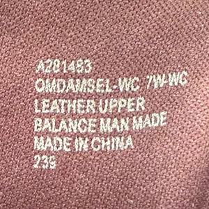 Marc Fisher Riding Boots Burgundy Leather Suede Buckle Wide Calf Womens 7W thumbnail 8