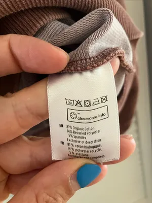 Tentree Dusty Rose Organic Cotton Crewneck Sweatshirt Size Small thumbnail 4