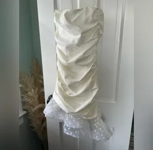 NBD Alice mini dress in white thumbnail 5