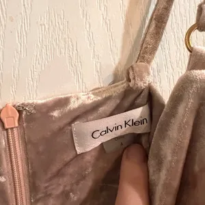 Final price Calvin Klein Dusty Pink Velvet Dress thumbnail 2