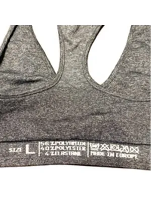 Victoria's Secret PINK Seamless Lightly Lined Gym Racerback Sports Bra Size L thumbnail 5