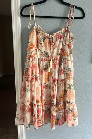 Storia Floral Babydoll Dress thumbnail 1