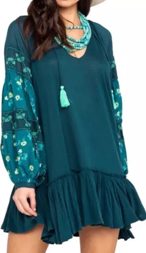 NWT FP Jade Combo Mix It Up Tunic Top / Dress $128 NWT in M; S; XS thumbnail 13