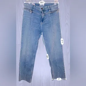 VIGOSS Women’s Straight Leg Light Wash Jeans thumbnail 8