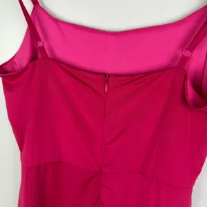 NWT Showpo‎ Trinah Corset Maxi Dress Size 6 Pink Ruched High Slit Formal Stretch thumbnail 5