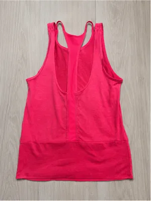 Nike Dri-FIT Women’s Pink Racerback Tank Top XS‎ thumbnail 8
