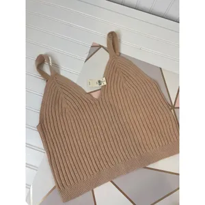Aerie Tan Ribbed Cropped Tank American Eagle Black Ribbed Tee Yoga Bundle XXL thumbnail 4