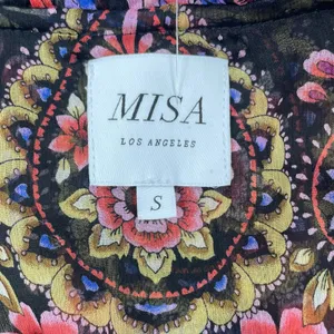 MISA Los Angelos Elisabetta Mini Dress Flora Valentina Print Size S thumbnail 10