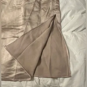 Lush Satin Mock-Neck Midi Dress - NWT - Size L thumbnail 6
