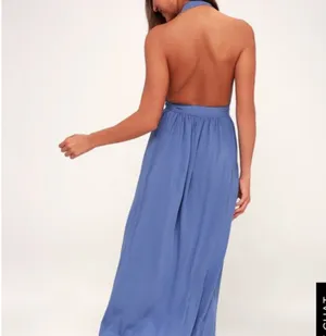 Lulu’s Blue Maxi Dress thumbnail 4