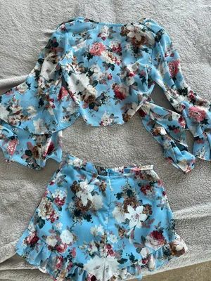 Floral Short Set Multi thumbnail 5