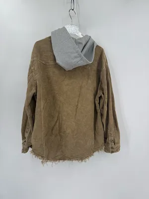 Oil and Hali Corduroy‎ jacket with hood size medium thumbnail 6
