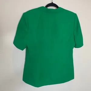 Kasper Skirt Suit Grass Green Sz Medium Short Sleeves thumbnail 5