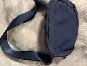 Stylish Dark Blue Small Belt Bag thumbnail 1